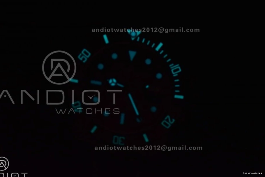 Dial 1:1 DIW DLC VS Best on Edition Bracelet VSF Blue 466 OnTrend Sandblasted DLC Black Submariner 0201